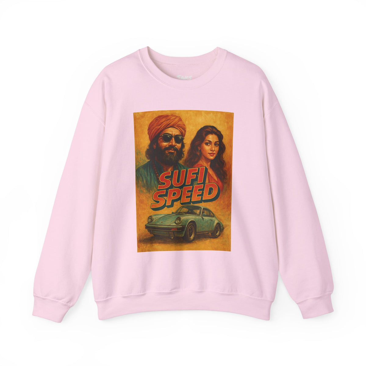 Sufi Speed Crewneck Sweatshirt - Unisex Retro Style