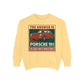 The Answer Is Porsche 911 - Shorter Sweatshirt - Unisex Garment-Dyed Graphic Top